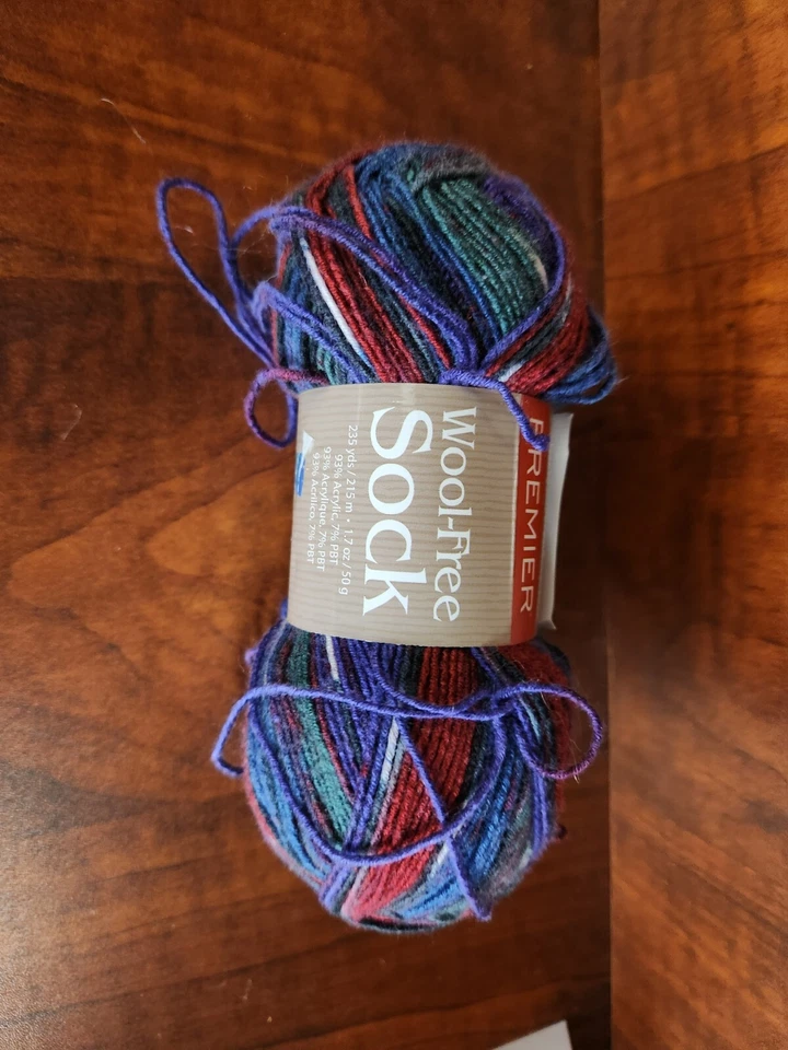 Calcetín Premier sin lana hilo acrílico color 12 atemporal  Foto 1 de 3