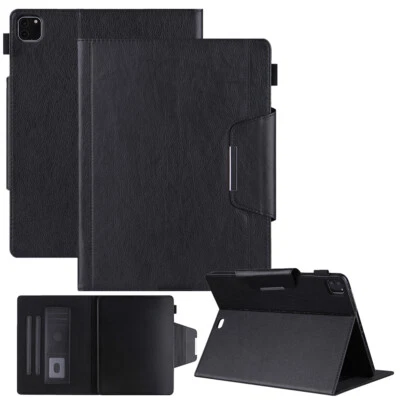 Leather Folio Stand Case For iPad Pro 12.9" 3rd 4th 5th 6th Gen Air 13" M2/M3 - Image 1 of 4