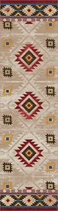 ALFOMBRA DE ÁREA INSPIRADA EN MANTA GLEN CANYON NAVAJO - 2' X 8' CORREDOR - Imagen 1 de 1