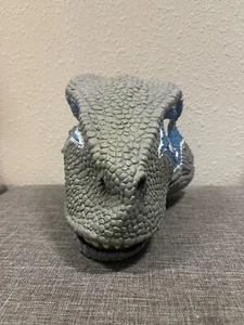 VELOCIRAPTOR BLUE Dinosaur Mask - Picture 1 of 5