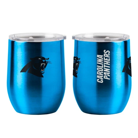Carolina Panthers NFL 16 oz Ultra Curved Stemless Tumbler Cover
