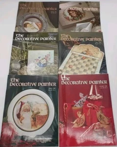 The Decorative Painter Magazine 6 Issues/year 1988 Tole Art Crafting Patterns - Imagen 1 de 7