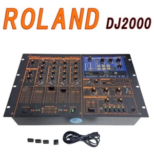 Roland DJ-2000 Professional DJ Mixer 4 channel Mixing DJ 2000 Used JUNK - Picture 1 of 10