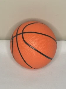 6PCS Mini Basketballs Inflatable Toy Basketball Mini Rubber Orange Ball 4”-5” - Picture 1 of 4