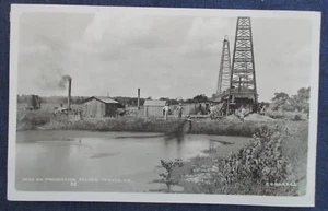 RPPC Panuco Mexico Oil Well 1920s Postcard - Picture 1 of 2