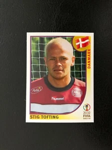 FIGURINA PANINI WORLD CUP KOREA/JAPAN 2002 DANIMARCA TOFTING n 88 NUOVA VELINA - Imagen 1 de 2