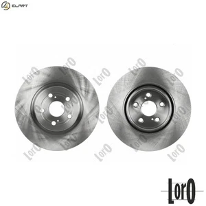 2x BRAKE DISC 231-03-088 FOR TOYOTA 2AZ-FSE 2.4L 1CD-FTV 2.0L 1AZ-FSE 2.0L 4cyl - Picture 1 of 11