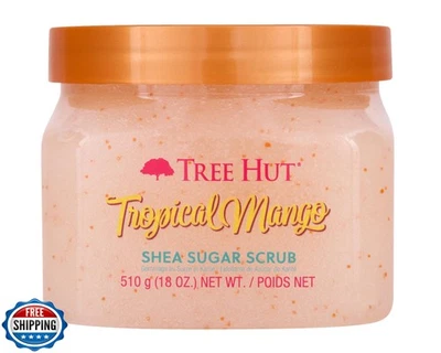 Tree Hut Shea Sugar Scrub Tropical Mango, 18oz, Ultra Hydrating and Exfoliati - Image 1 of 4