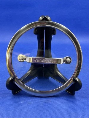 Cuisinart Glass And Stainless Steel Pot Pan Lid 6" in Outer  x 5 3/8" in Rim - image 1 of 4