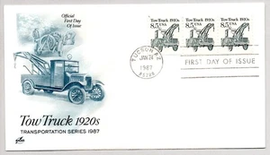 #2129 TOY TRUCK TRANSPORTATION SERIES STAMP FIRST DAY OF ISSUE, ARTCRAFT FDC - Picture 1 of 1