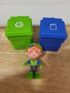 Jazwares Blippi Recycling LKW Müll Recycling Fahrzeug Figur & 2 Dosen - Bild 1 von 1