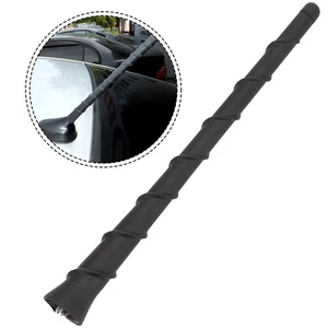 Car Antenna Radio AM/FM Antena Quick Installation Roof Mast Spiral Style - Picture 1 of 17