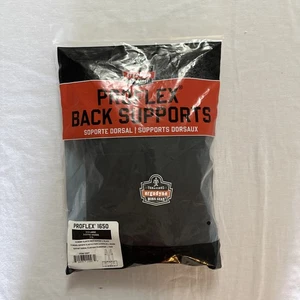 ProFlex 1650 Rückenstütze Rückenbandage Herren 3XL schwarz Heben Biegen Arbeitsausrüstung - Bild 1 von 3
