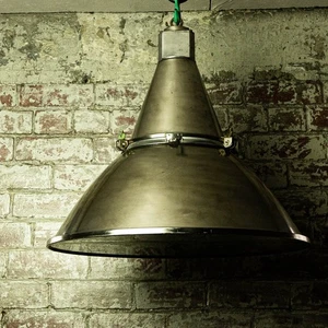 Large Aluminium Pendant Light - Picture 1 of 3