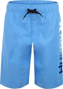 NEW - Hurley Boys' Classic Pull On Swim Trunks_Discontinued, Blue/Multi, Size  4 - Picture 1 of 3