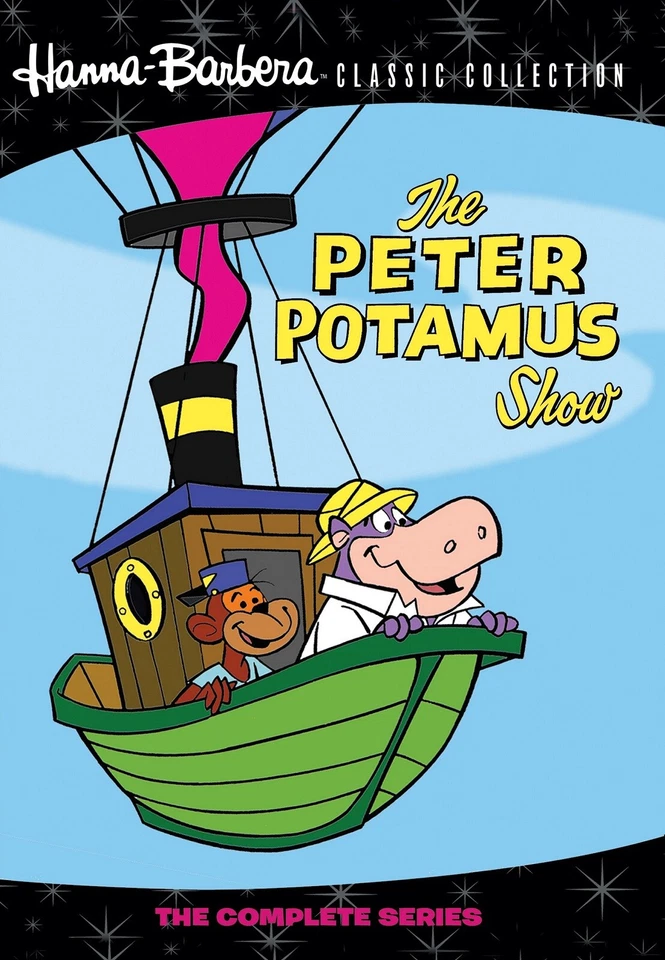 The Peter Potamus Show The Complete Series HANNA BARBERA  Reg 4 DVD - Image 1 of 1