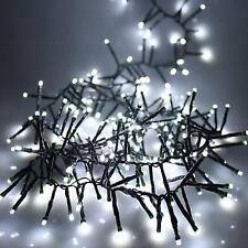 720 LED Christmas Lights Cluster Tree String Fairy Cool White Outdoor 8 Modes