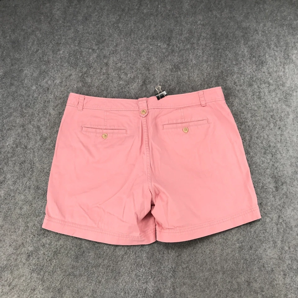 Dockers Shorts Womens Size 16 Weathered Distressed Faded Pink Chino Mid Rise - Image 1 of 4