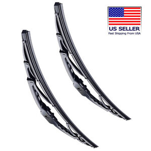 Front Windshield Wiper Blades Fits Plymouth Neon Kit Set 20" + 18"