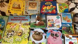 13 x Bilderbücher Buchpaket, Kinderbücher Kleinkinder Pappbücher bis 4 Jahre - Bild 1 von 4