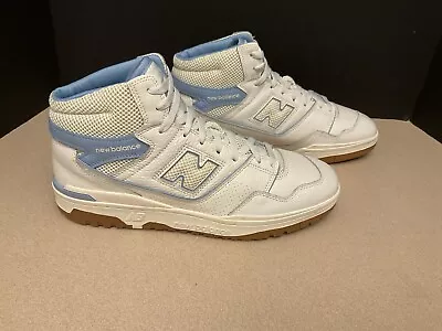 ¡Nuevo! Zapatos New Balance 650R x Aime Leon Dore para hombre blanco medio/azul Haze. Talla 11,5 Foto 1 de 4