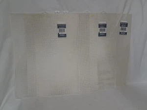Blank Plastic Canvas, 5 Sheets, 7 Count 10.5 x 13, White, Full Sheet, - Picture 1 of 4