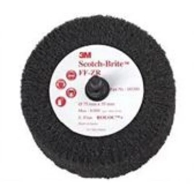 40% Off 10 Each 3M Scotch-Brite 3"x1-3/8" S FIN TR Roloc Finishing Flap Brush - Image 1 of 3