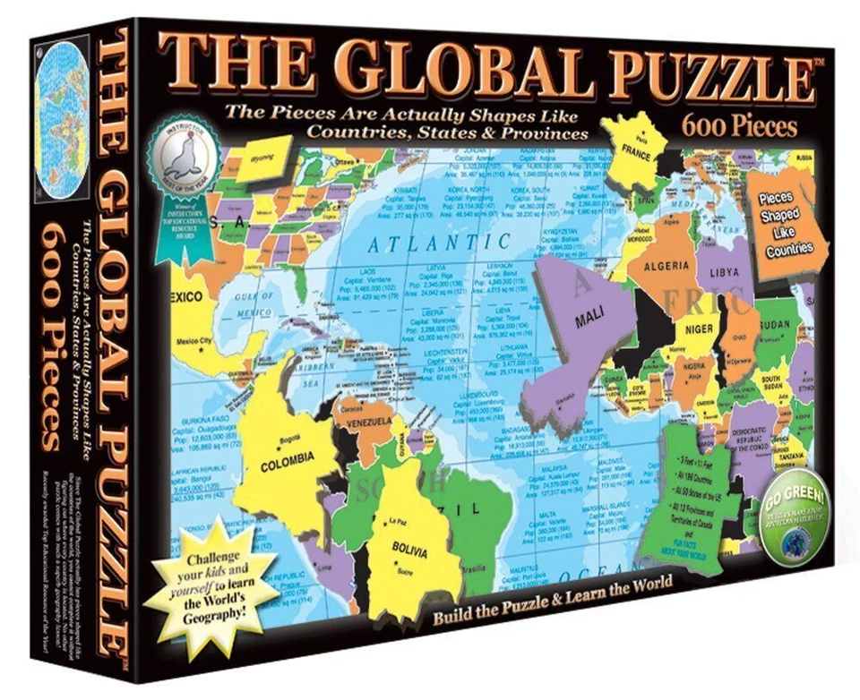 A Broader View The Global Puzzle - 600 Pcs (151)