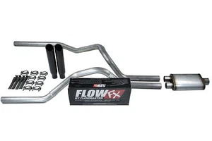 For Chevy GMC 1500 Truck 88-95 2.5" Dual Exhaust Kits Flowmaster Flow FX B C T - Picture 1 of 7