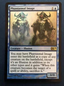 MTG Magic 2012 (M12) Phantasmal Image Foil 72/249 MP Rare A - Picture 1 of 10
