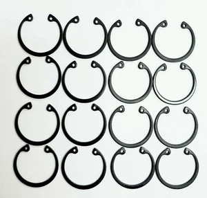 16 NEW piston wrist pin retainers internal circlips locks Chevy SBC .927 clips - Picture 1 of 6