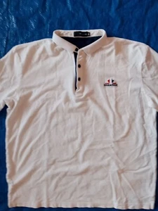 DSQUARED2 Mens White Short Sleeve Polo Shirt Size 3XL - Picture 1 of 5