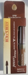 Burt's Bees Mascara Brown #1710 Rich Brunette Power Brow Brow Gel - Bild 1 von 3