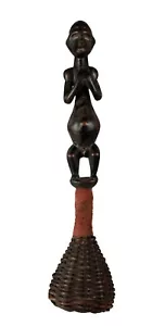 Rattle Maracas Ritual Figure Fang Art African #405 - Picture 1 of 9
