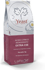 Acido Citrico Monoidrato Uso Alimentare EXTRA CEE da 1KG