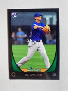 2011 BOWMAN #56 DJ LEMAHIEU ROOKIE QUASI NUOVO-MT MLB CARTA DA BASEBALL - Foto 1 di 1