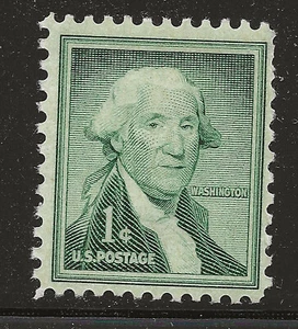 US Scott #1031, Single 1954 Washington 1c FVF MNH - Picture 1 of 1