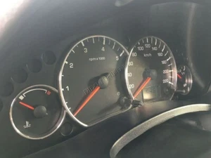 For Ford Transit 2000-2006 Polished Aluminium Dial Surrounds Speedo Rings x4 - Picture 1 of 5