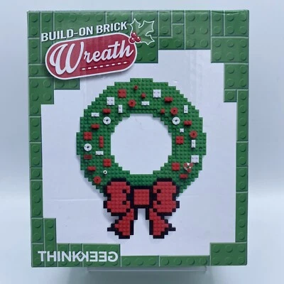 New Think Geek Build on Holiday/Christmas Wreath Brick Lego Blocks Mega 2015 - Image 1 of 4