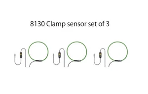 [KEW8130 x 3 pcs] KYORITSU Load current detection type Flexible φ110 1000A - Picture 1 of 2