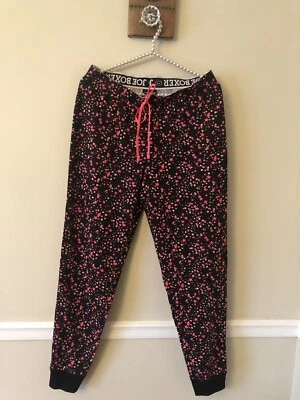 Nuevo con etiquetas Joe Boxer Juniors Talla S Pijama Pantalones Negro Rosa Estrellas Foto 1 de 4