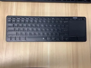 Arteck Bluetooth Touch Keyboard HB305-4B Backlit 7 Colors Touchpad Tested-Works- - Picture 1 of 2