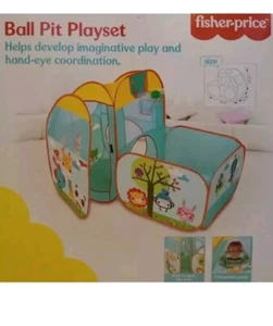 Fisher-Price Dream House Ball Pit Playset Includes 25 Play Balls - Picture 1 of 3