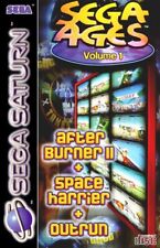 Sega Saturn - Sega Ages Vol 1 After Burner 2 + Space Harrier + Outrun mit OVP To