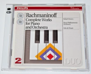 RACHMANINOFF COMPLETE WORKS FOR PIANO AND ORCHESTRA CD 1993 - Bild 1 von 5