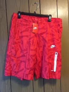 NUEVOS CON ETIQUETAS Pantalones Cortos Nike Prodigy Solstice de Verano Carmesí (728695 696) - Talla: 34 - Imagen 1 de 3