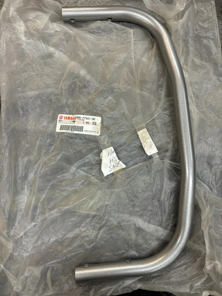 2011 Yamaha Apex Silver Rear Bumper 8HG-77541-00 2012 2013 2014 2015 2016 RW6528 - Image 1 of 3