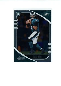 2020 Panini Absolute Jalen Hurts #145 Base Rookie Card RC Philadelphia Eagles - Foto 1 di 2