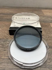 Unitar 67mm Linear Polarizing Filter Polarizer PL w/Case & Box made in Japan NM! - Picture 1 of 5