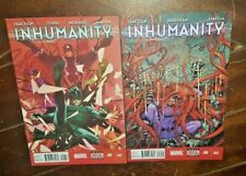 Inhumanity #001 & #002, (2014, Marvel): Olivier Coipel/Nick Bradshaw Cover Art!